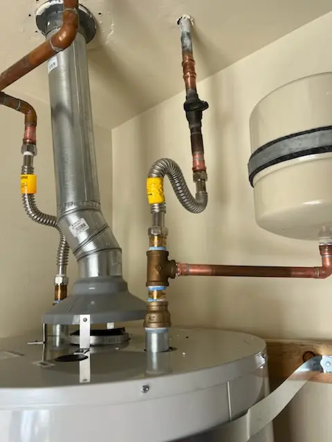 Water heater installation and plumbing repair in Tire Hill